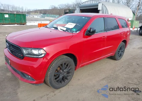 2016 Dodge Durango Limited из США, поврежденный, VIN 1C4RDJDG4GC392806